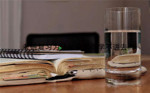 考研复习为什么会觉得学不进去