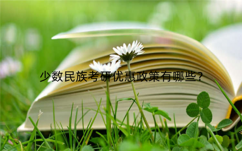 少数民族考研优惠政策有哪些？