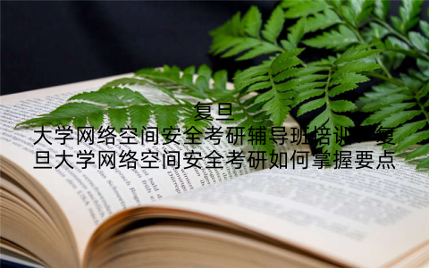 复旦大学网络空间安全考研辅导班培训：复旦大学网络空间安全考研如何掌握要点