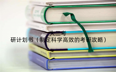 大三考研计划书（制定科学高效的考研攻略）