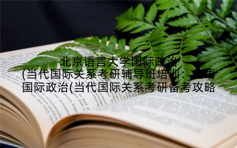 北京语言大学国际政治(当代国际关系考研辅导班培训：北语国际政治(当代国际关系考研备考攻略