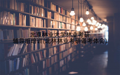 北京林业大学林业考研辅导班培训(北林林业考研备考体会)