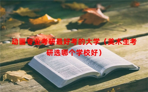 动画专业考研最好考的大学（美术生考研选哪个学校好）